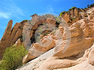 The Lame Rosse Ã¢â¬ÅRed BladesÃ¢â¬Â in Marche region, Italy. Nature and touristic attraction photo